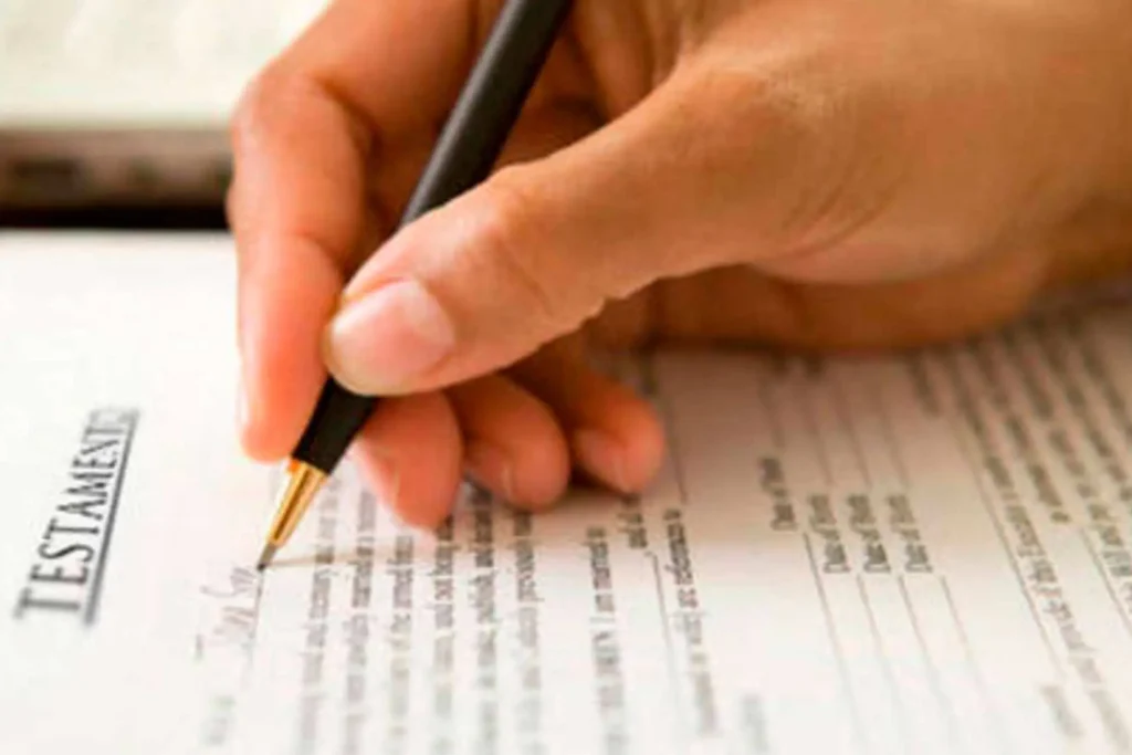 Testamento por escritura publica